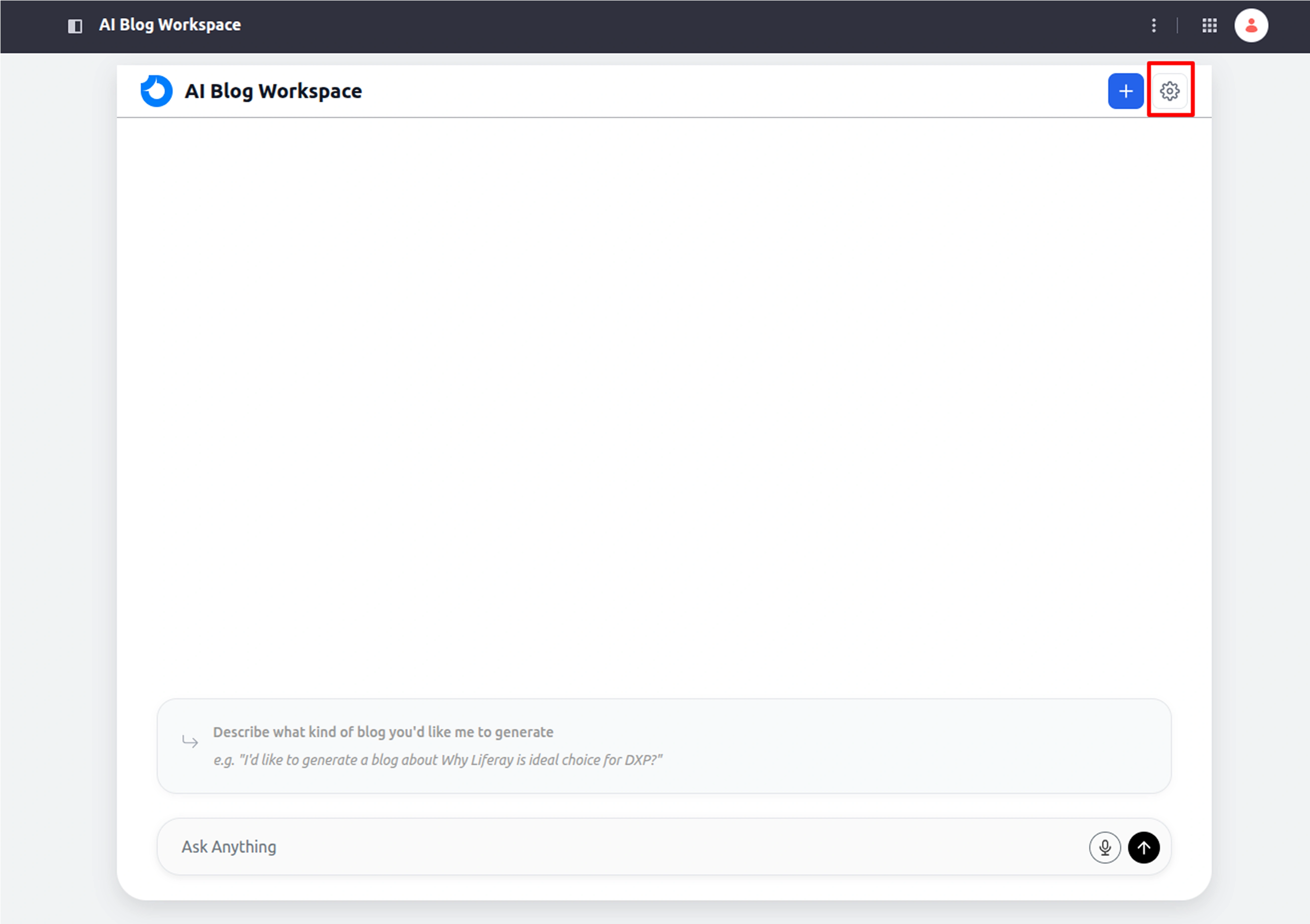 AI Blog Workspace For Liferay screenshot 12
